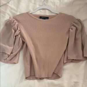 Cute blush top